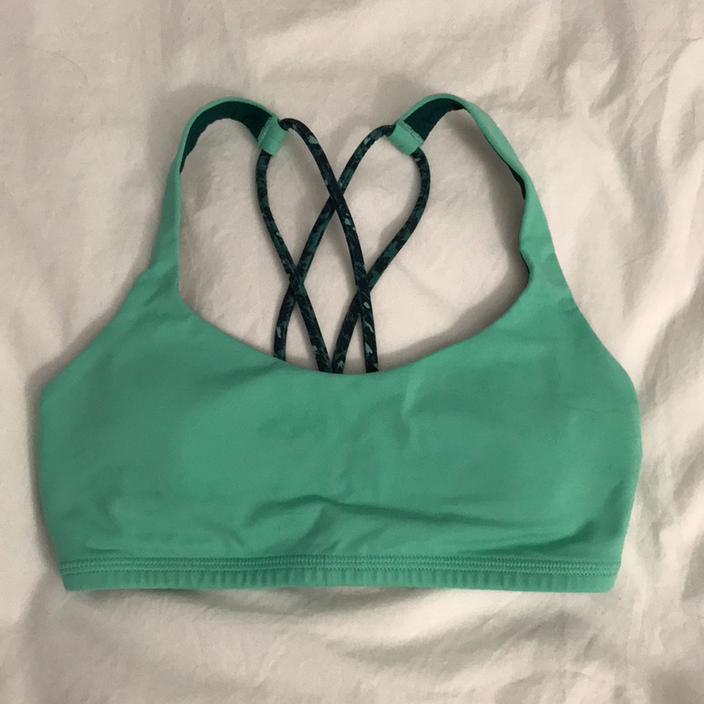 Mint Green Lululemon Free to Be Bra